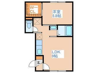 間取図 グランメ－ル学園前
