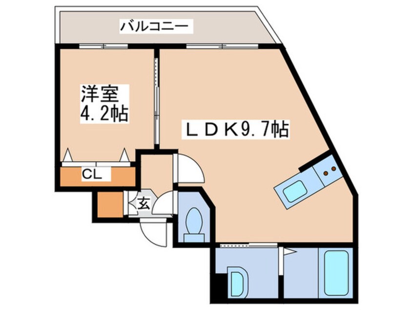 間取図 ヴェネーノ円山