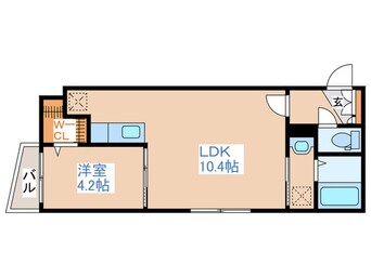 間取図 Sparkle Toyohira