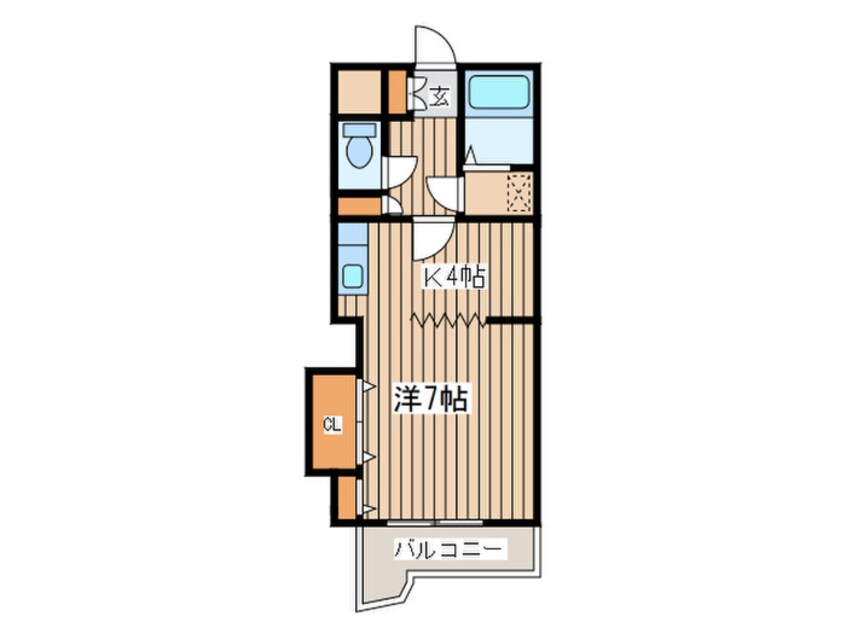 間取図 ＡＬＰＨＡ　ＣＯＳＭＯ