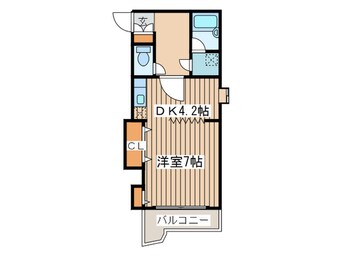 間取図 ＡＬＰＨＡ　ＣＯＳＭＯ