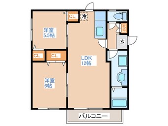 間取図 ダブルベイ精進川