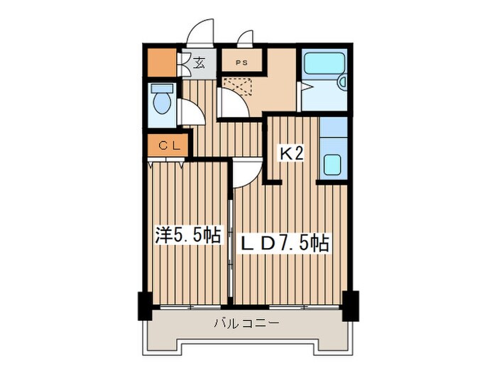 間取り図 ＫＷビル壱番館