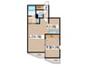 Diore Residence Sapporo 1LDKの間取り