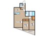Diore Residence Sapporo 2LDKの間取り