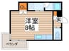 サンコート北18条 1Rの間取り