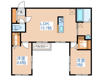 間取図 リベルタ澄川