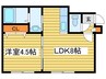 フォ－ユ－美園Ａ 1LDKの間取り