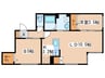 RESIDENCE SHINMEI北円山 1LDK+Sの間取り