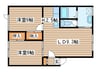 リブ３・２ 2LDKの間取り