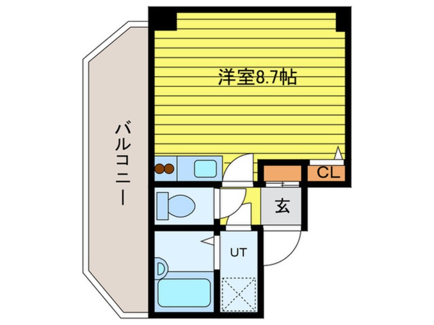 間取図 リラハイツ南２条