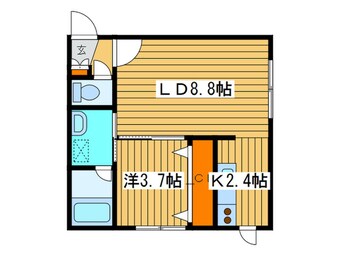 間取図 ＲＵＡＮ×ＲＵＡＮ