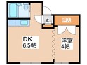 ニュ－シャト－幾島の間取図
