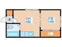 ニュ－シャト－幾島の間取図