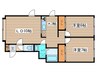 STハイツB 2LDKの間取り