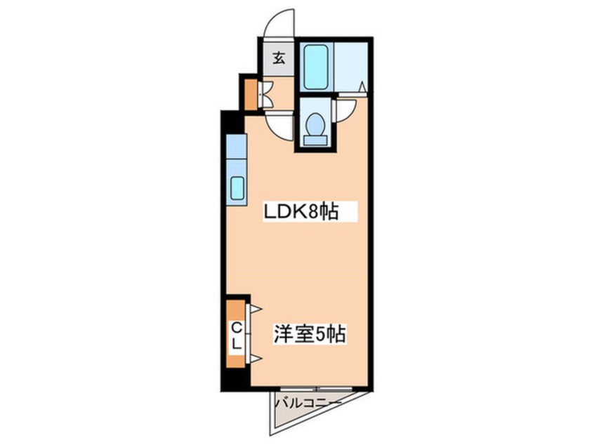 間取図 パークヒルズ５条