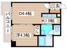 グレイスコ－ト円山北 1DKの間取り