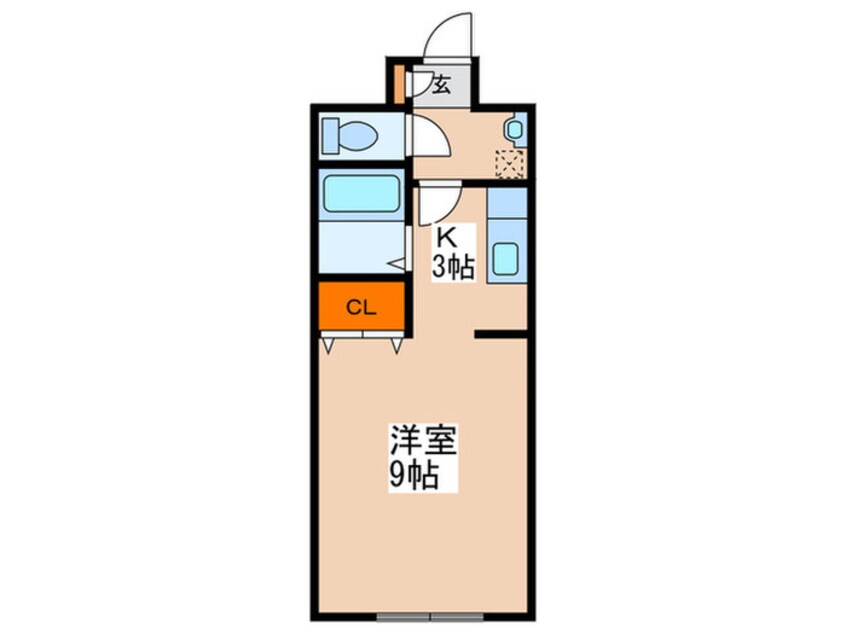 間取図 アルパ　宮の森