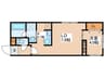 Sheraton札幌元町 1LDKの間取り