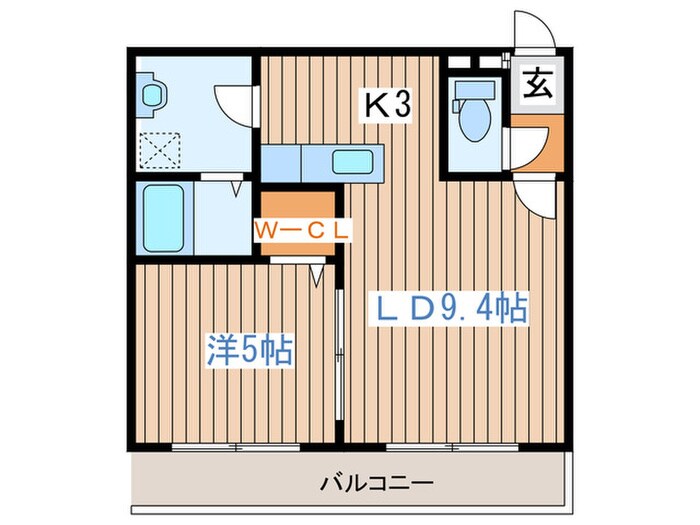 間取り図 アンジュ・オ－ル