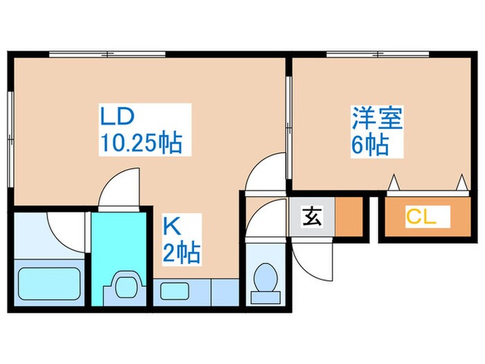 間取り図 ラ・グラースアンザイ