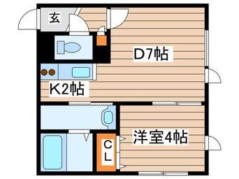 間取図 フォレスト北野通