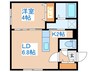 Premier Soleil 発寒 1LDKの間取り