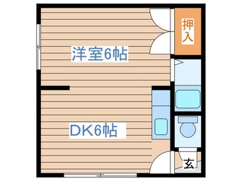 間取図 第三原田マンション