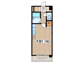 間取図 ヌ－ベルア－バンシティ－