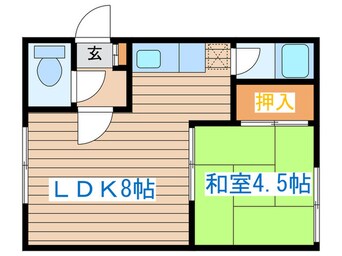 間取図 第２コ－ポみずほ