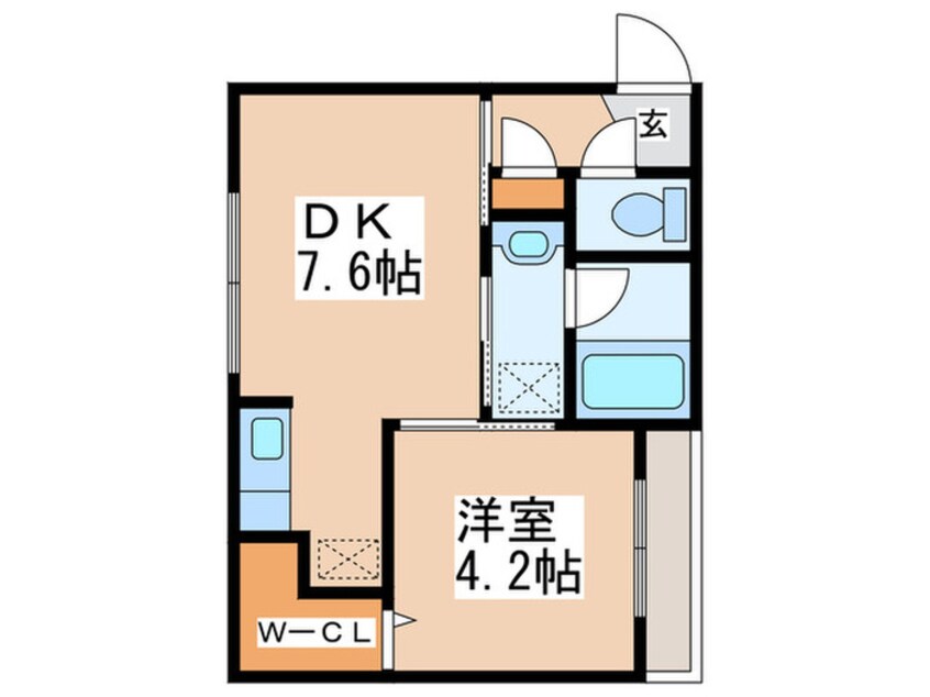間取図 Cherisis南６条