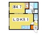 ダグレモン１４ 1LDKの間取り