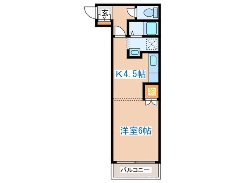 間取図 パ－クサイドふる里