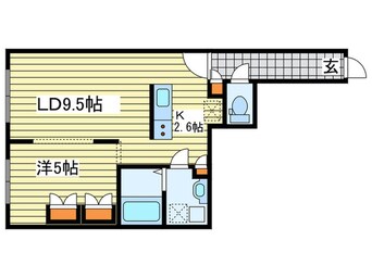 間取図 Melroseplace