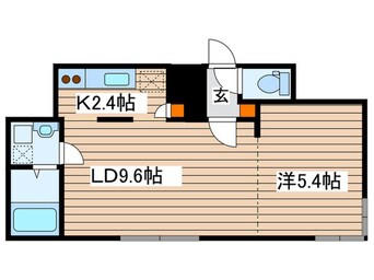 間取図 Melroseplace