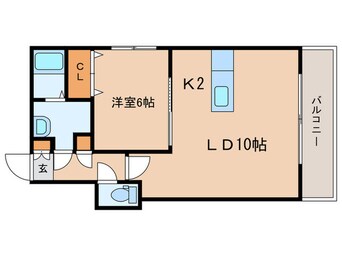 間取図 フォルトゥ－ナＮ１５