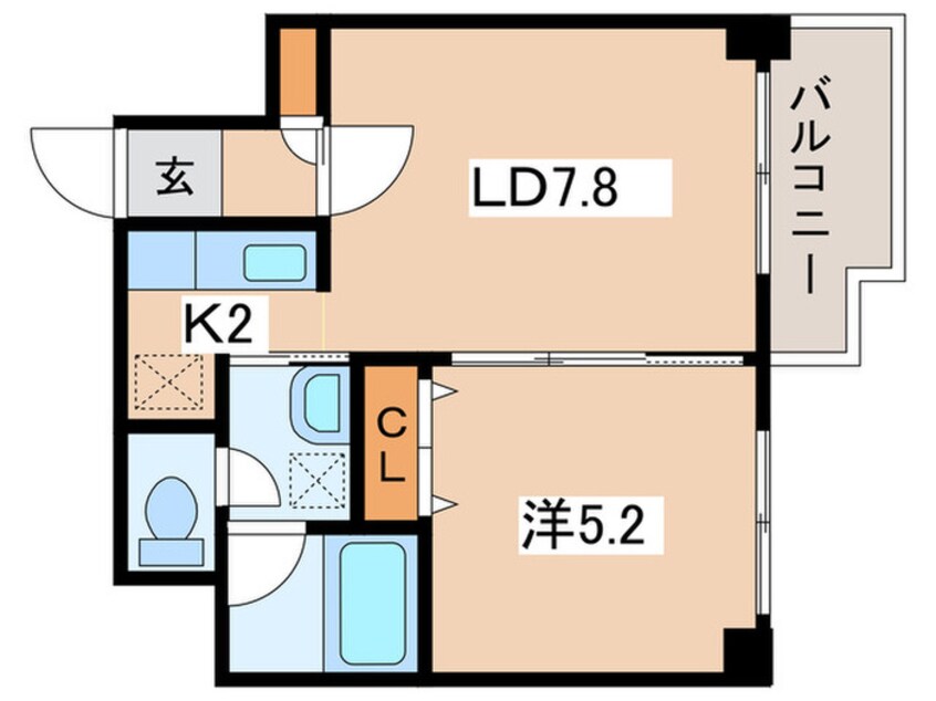 間取図 ＩSグランデ札幌