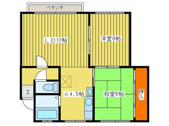 間取図 第２佐久間マンション