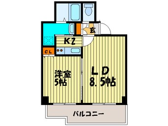 間取図 Treasure Court A