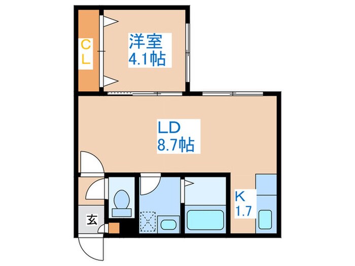 間取り図 ヒルズ２４