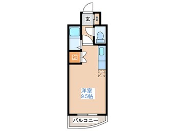 間取図 シティアヴェニュー旭町