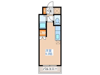 間取図 シティアヴェニュー旭町