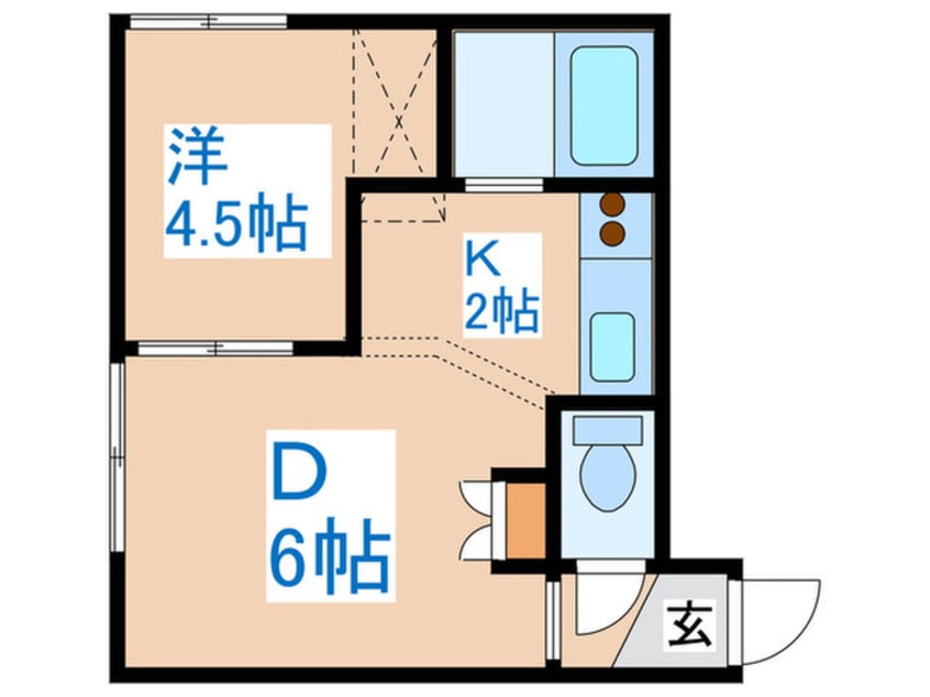 間取図 ＭＩやまはな北棟