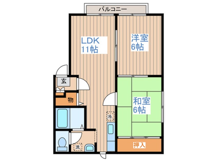 間取図 ポートバーリーハウス津麦