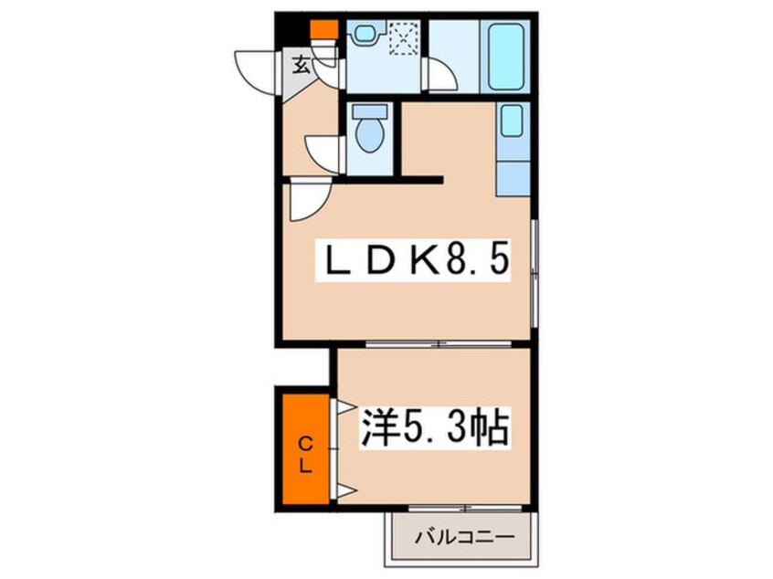 間取図 オルセー北円山