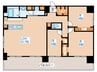 S-RESIDENCE円山鳥居前 3LDKの間取り