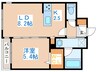 SAM西町 1LDKの間取り