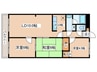 エルハイム 3LDKの間取り