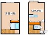 サウスソニア１１５ 1LDKの間取り