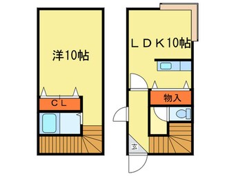 間取図 サウスソニア１１５